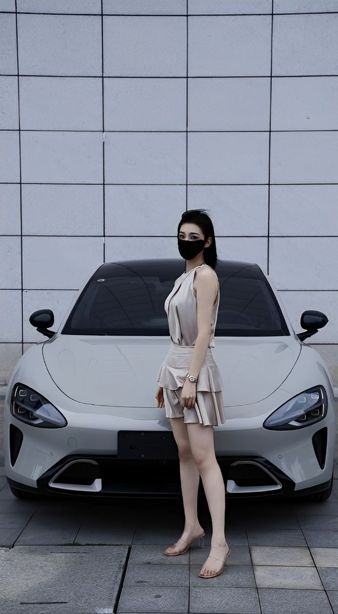 质量都这么高的吗？仙女也就长这样吧麻将胡了试玩小米SU7的美女车主(图3)