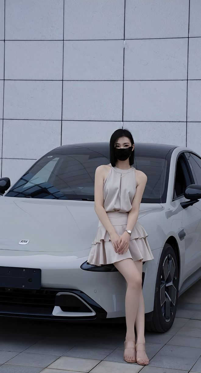 质量都这么高的吗？仙女也就长这样吧麻将胡了试玩小米SU7的美女车主(图2)